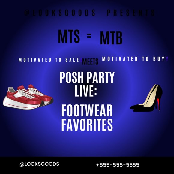 MEN Posh Party LIVE: Footwear Favorites live shoe quick list - Picture 1 of 1